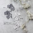 画像1: 【月末までに発送予定のご予約商品】【送料無料】Ka-ryun 佐藤先生オリジナルキット　小花のフリンジピアス (1)