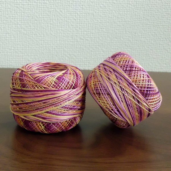 画像2: Lizbeth(リズベス)レース糸 Mix Col.108 Size40 【Sherbet Delight】 (2)