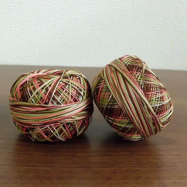 画像3: Lizbeth(リズベス)レース糸 Mix Col.134 Size40 【Mountain Breeze】 (3)