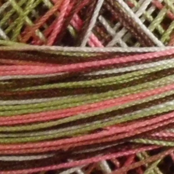 画像4: Lizbeth(リズベス)レース糸 Mix Col.134 Size40 【Mountain Breeze】 (4)