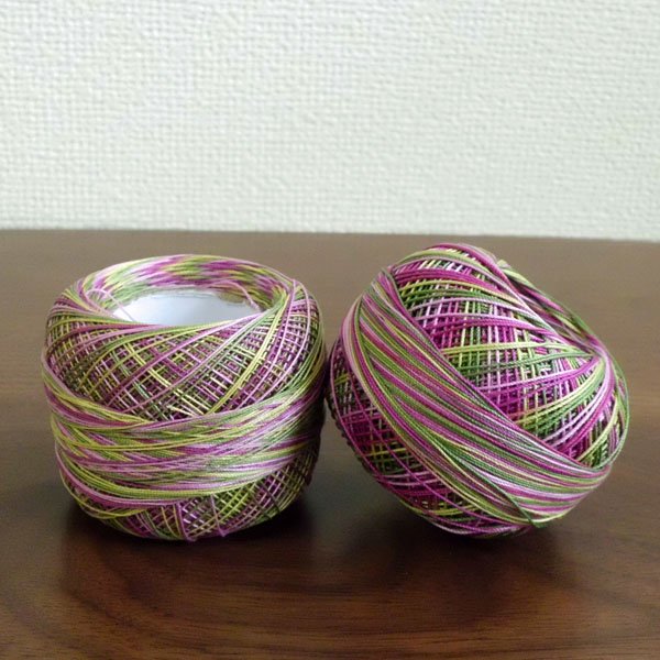 画像3: Lizbeth(リズベス）レース糸　Mix Col.124 Size40 【Spring Garden】 (3)