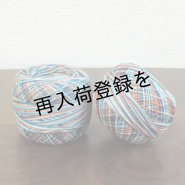 画像3: Lizbeth(リズベス）レース糸　Mix Col.125 Size40 【Sea Acape】 (3)