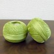 画像2: Lizbeth(リズベス）レース糸　単色　Size20　Col.683　 【Leaf Green Lt】 (2)