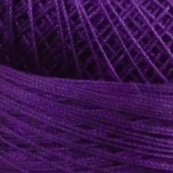 画像3: Lizbeth(リズベス)レース糸 単色 Size40 Col.633  【Purple-Dk】 (3)
