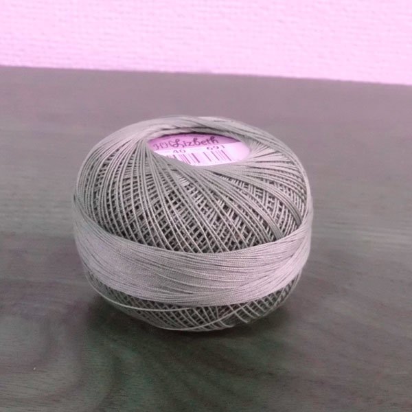 画像2: Lizbeth(リズベス)レース糸 単色 Size40 Col.691  【Mocha Blown Med】 (2)