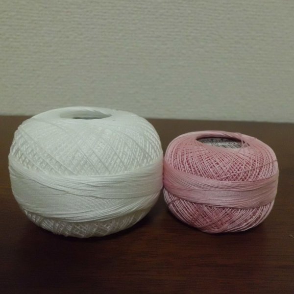 画像4: Lizbeth(リズベス）レース糸　単色　Size80 Col.621 【Dusty Rose Lt】 (4)