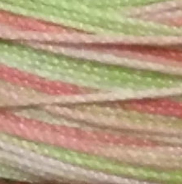 画像4: Lizbeth(リズベス)レース糸 Mix Col.171 Size20 【Green Coral Sea】 (4)