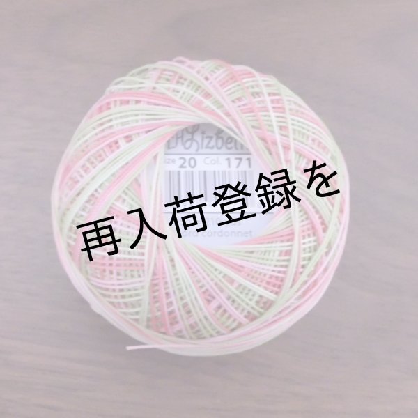 画像3: Lizbeth(リズベス）レース糸　Mix Col.171 Size20 【Green Coral Sea】 (3)
