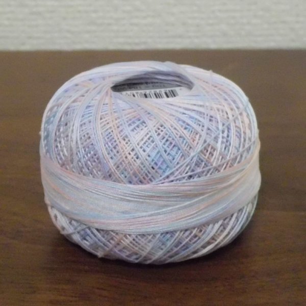 画像2: Lizbeth(リズベス）レース糸　MIx　Size80 Col.111 【Cotton Candy】 (2)
