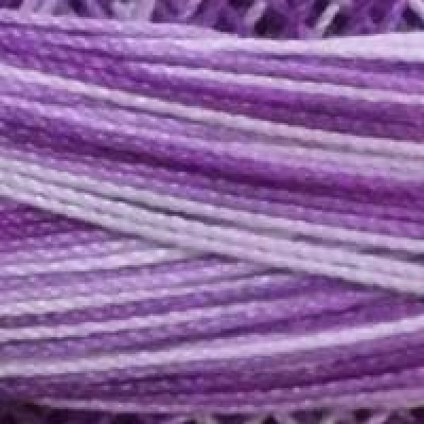 画像4: Lizbeth(リズベス)レース糸 Mix Col.162 Size20 【Purple Iris Fusion】 (4)