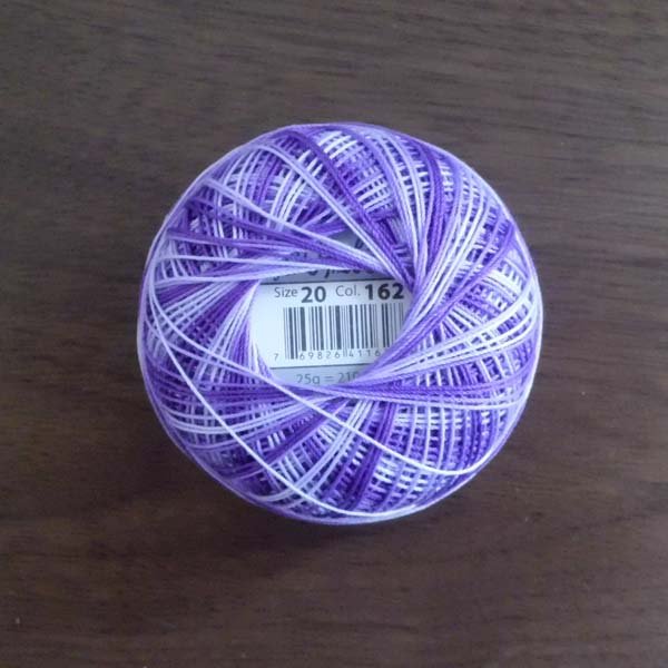 画像3: Lizbeth(リズベス)レース糸 Mix Col.162 Size20 【Purple Iris Fusion】 (3)