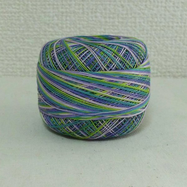 画像3: Lizbeth(リズベス)レース糸 Mix Col.115 Size40 【Spring Time 】 (3)
