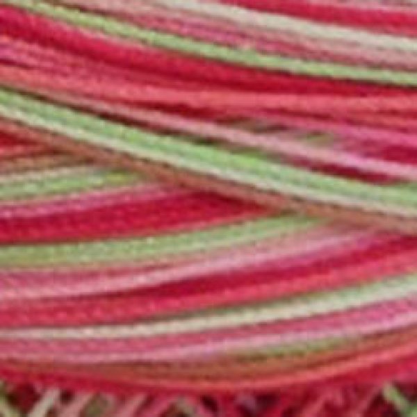 画像4: Lizbeth(リズベス)レース糸 Mix Col.156 Size20 【Juicy WaterMelon】 (4)