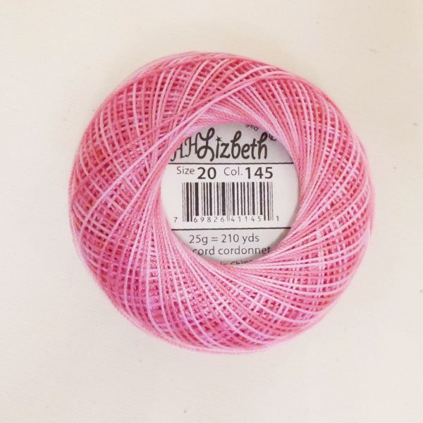 画像3: Lizbeth(リズベス)レース糸 Mix Col.145 Size20 【Pink Parade】 (3)