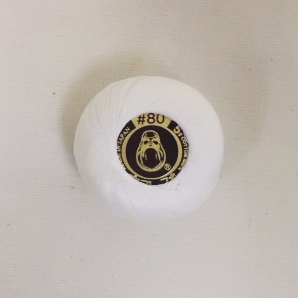 画像2: ダルマレース糸#80 【2】 (2)