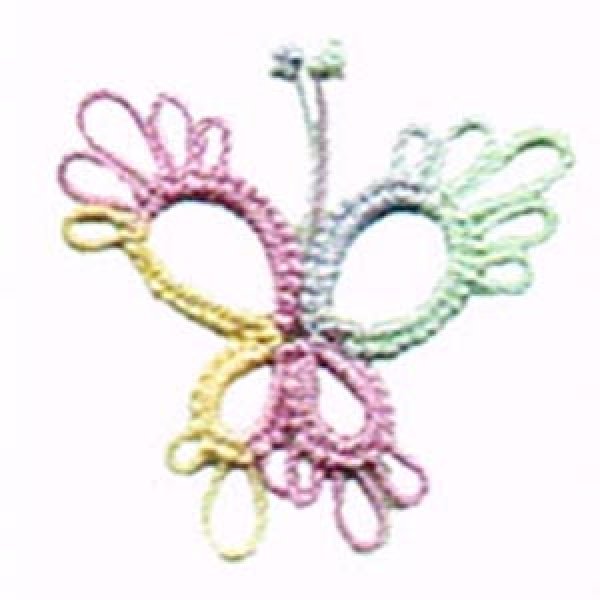 画像5: Lizbeth(リズベス)レース糸 Mix Col.127 Size20 【Butterfly Breeze】 (5)