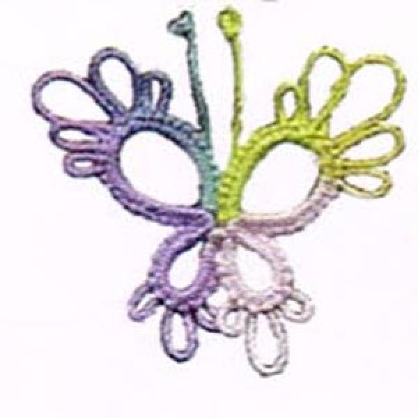 画像2: Lizbeth(リズベス)レース糸 Mix Col.115 Size40 【Spring Time 】 (2)