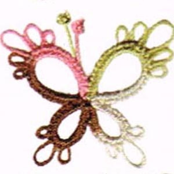 画像2: Lizbeth(リズベス)レース糸 Mix Col.134 Size40 【Mountain Breeze】 (2)