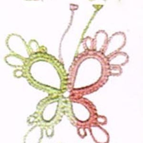 画像2: Lizbeth(リズベス）レース糸　Mix　Size80 Col.171 【Green Coral Sea】 (2)