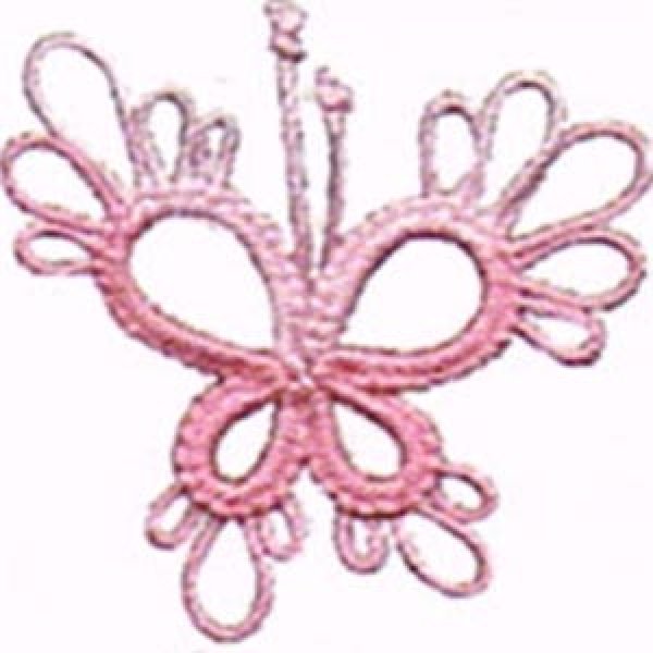 画像2: Lizbeth(リズベス）レース糸　Mix　Size80 Col.145  【Pink Parade】 (2)