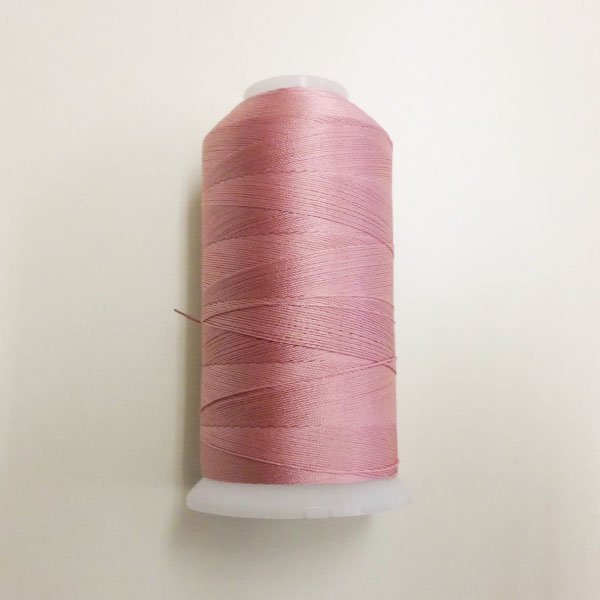 画像2: 【納期未定ご予約商品】【特注】　都羽根　絹穴糸　1000m　【96 長春色】 (2)