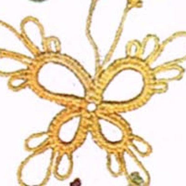 画像2: Lizbeth(リズベス)レース糸 Mix Col.180 Size40 【Honey Drizzle】 (2)