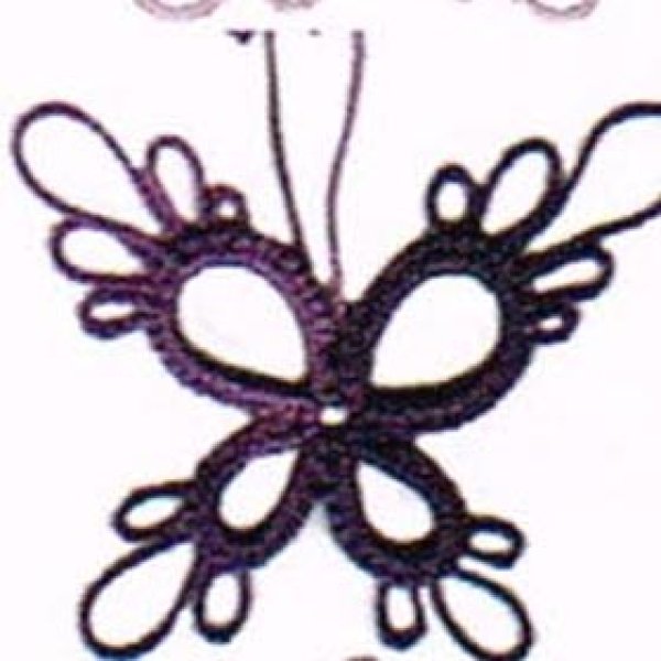 画像2: Lizbeth(リズベス)レース糸 Mix Col.177 Size40 【Elderberry Jam】 (2)