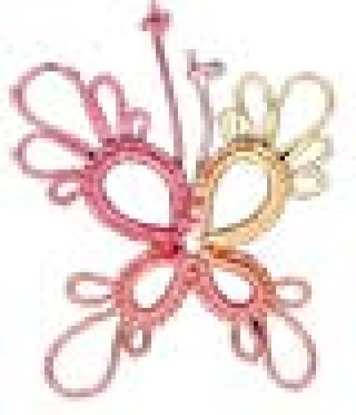 画像4: Lizbeth(リズベス）レース糸　Mix　Size80 Col.188 【Coral Splash】 (4)