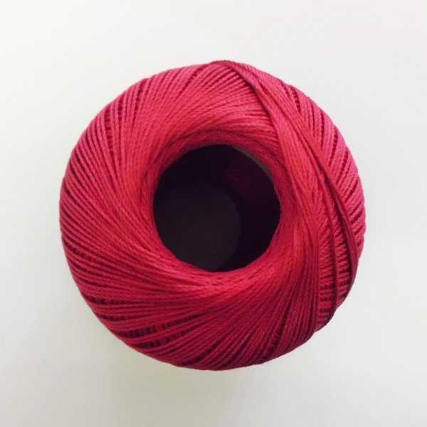 画像2: ダルマレース糸 #30 葵 【9】 (2)