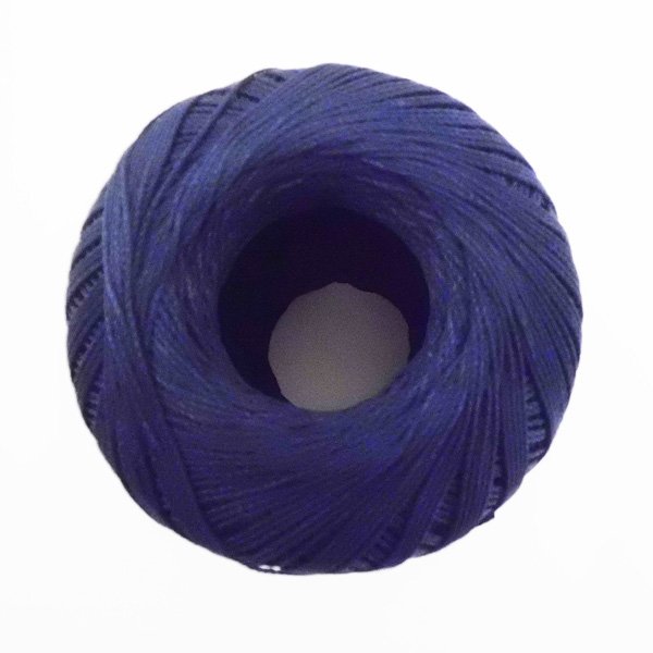 画像2: ダルマレース糸 #30 葵 【20】 (2)