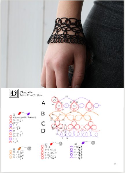 画像7: 【再入荷】Nœud après nœud, la dentelle de frivolité – Lilas Joublot (7)