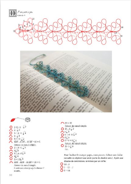 画像10: 【再入荷】Nœud après nœud, la dentelle de frivolité – Lilas Joublot (10)
