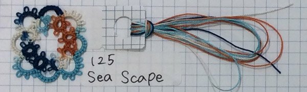 画像5: Lizbeth(リズベス）レース糸　Mix Col.125 Size20 【Sea Acape】 (5)