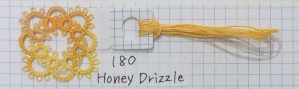 画像3: Lizbeth(リズベス)レース糸 Mix Col.180 Size40 【Honey Drizzle】 (3)
