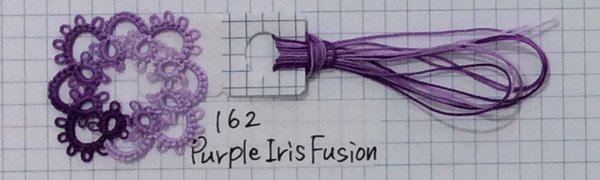 画像5: Lizbeth(リズベス）レース糸　Mix Col.162 Size40  【Purpｌe Iris Fusion】 (5)