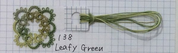 画像3: Lizbeth(リズベス)レース糸 Mix Size80 Col.138 【Leafy Greens】 (3)