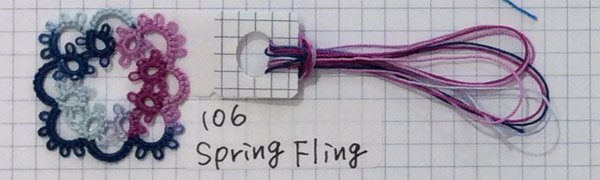 画像5: Lizbeth(リズベス）レース糸　Mix Col.106 Size20 【Spring Fling】 (5)