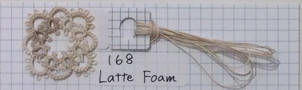画像6: Lizbeth(リズベス)レース糸 Mix Col.168 Size20 【Latte Foam】 (6)