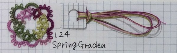 画像5: Lizbeth(リズベス）レース糸　Mix Col.124 Size40 【Spring Garden】 (5)
