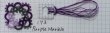 画像3: Lizbeth(リズベス）レース糸　Mix Col.173　Size20 【Purple Marble】 (3)