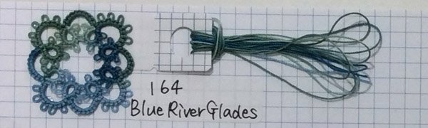 画像6: Lizbeth(リズベス）レース糸　Mix Col.164 Size20 【Blue River Glades】 (6)