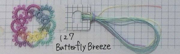 画像6: Lizbeth(リズベス)レース糸 Mix Col.127 Size20 【Butterfly Breeze】 (6)
