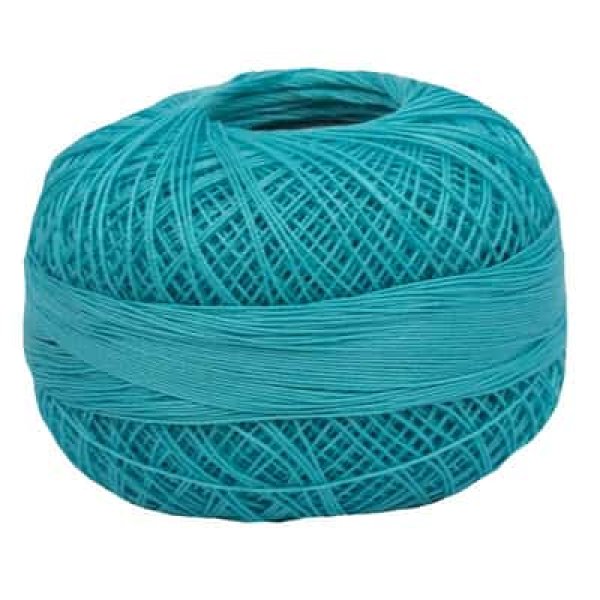 画像1: Lizbeth(リズベス）レース糸　単色　Size80 Col.664 【Ocean Teal Med】 (1)