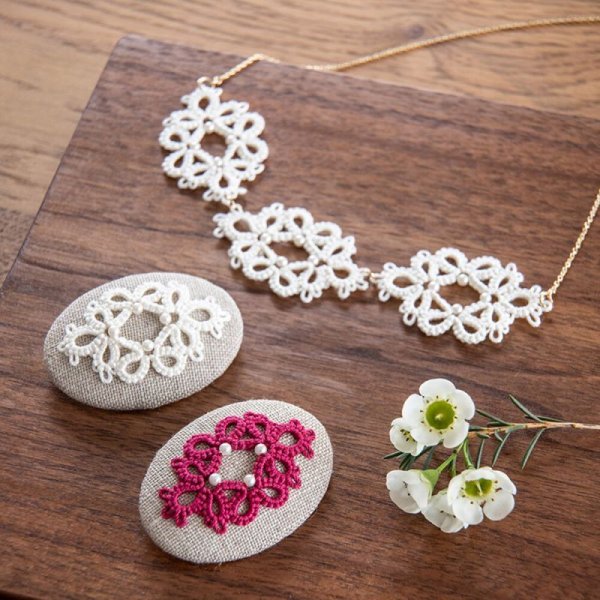 画像2: クロバー タティングレースBasicレッスンブック (2)