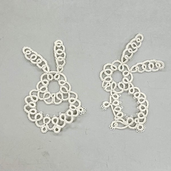 画像2: 【送料無料】TTG斉藤先生 【干支のうさぎさん】(レシピのみ・糸は付きません) (2)