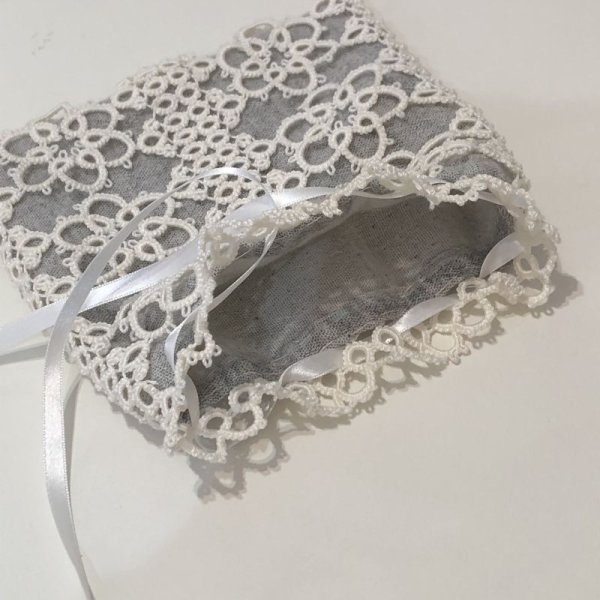 画像2: 【送料無料】古書再現【かんたんポーチ】糸レシピセット(内布やリボンは付きません) (2)