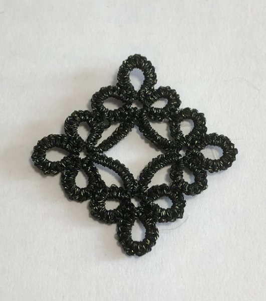 画像3: Calaisラメ糸 3S Col.51(ブラックではなく濃い墨黒) (3)