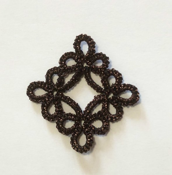 画像3: Calaisラメ糸 3S Col.17(ダークブラウン) (3)