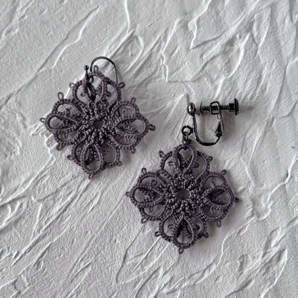 画像3: 【再入荷】【送料無料】kamacosan.「ヤマボウシ」（耳飾り）キット (3)