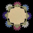 画像2: 【送料無料】 古書再現アレンジ　お花モチーフのお花ドイリー（糸は付きません） (2)